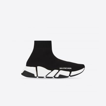  Balenciaga Speed 2.0 Sneaker In Black White
