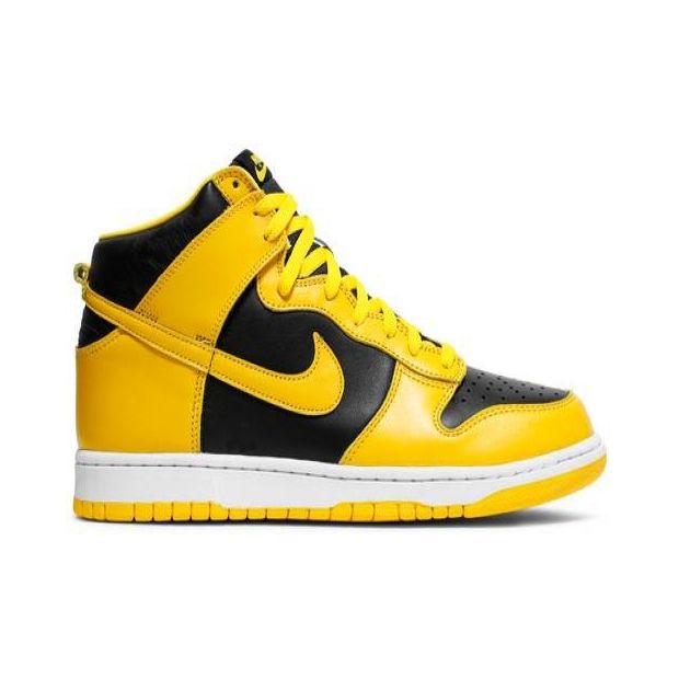  Nike Dunk High Black Yellow